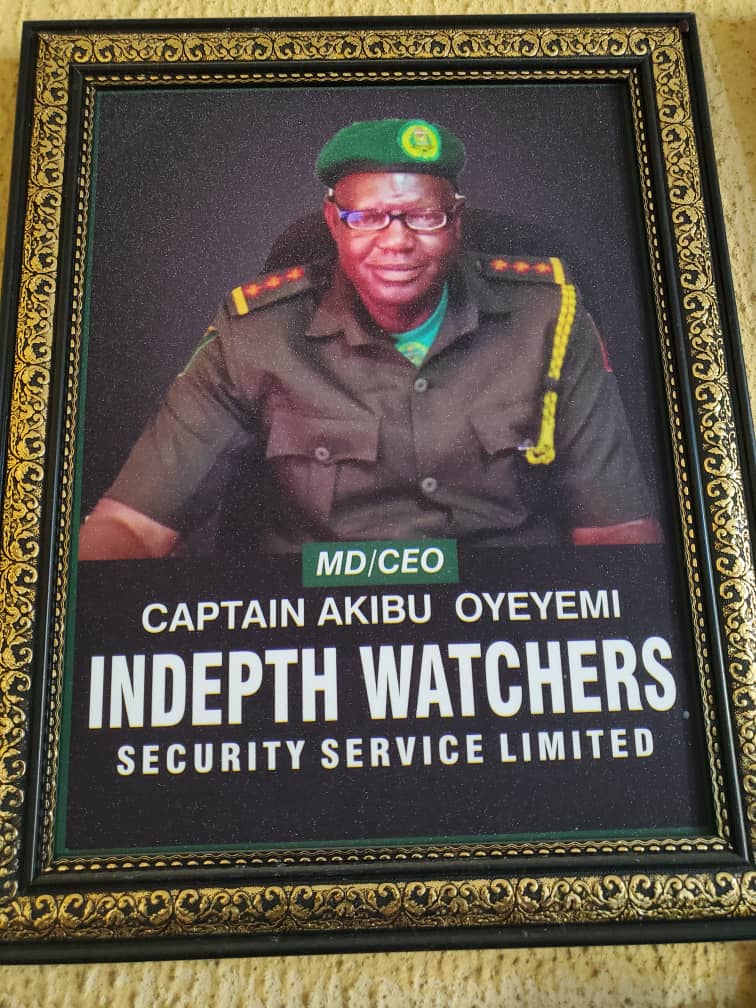 Mr. Oyeyemi Akibu(FNISS, FIIPS,CPP)